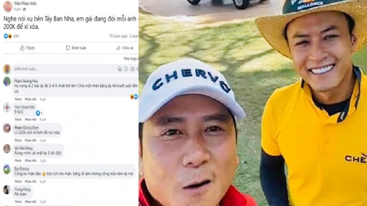 Rộ tin đồn Hồng Đăng và Hồ Hoài Anh phải đền bù số tiền lớn cho cô gái Tây để không phải ngồi tù. Ảnh internet