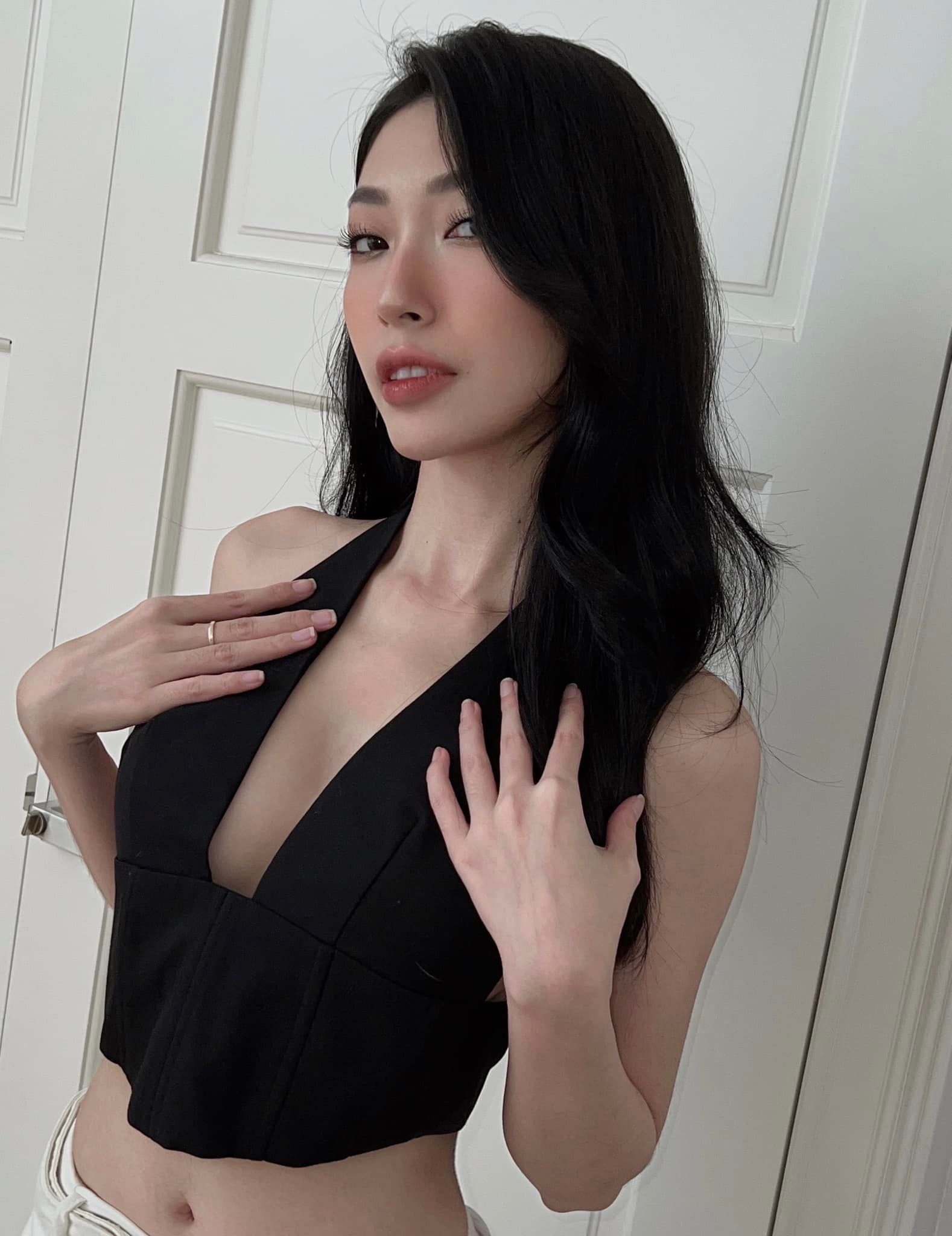 Khổng Tú Quỳnh ngày càng gợi cảm. Ảnh internet