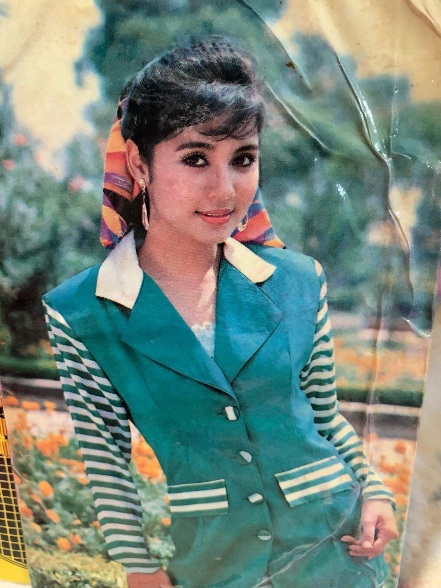 'Nữ hoàng ảnh lịch' Việt Trinh nổi đình nổi đám những năm thập niên 90. Ảnh internet