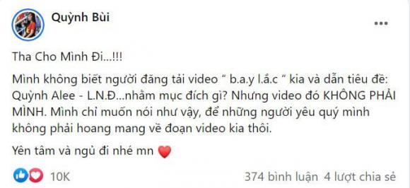 'Thánh nữ streamer' Quỳnh Alee phủ nhận tin đồn. Ảnh internet 'Thánh nữ streamer' Quỳnh Alee phủ nhận tin đồn. Ảnh internet