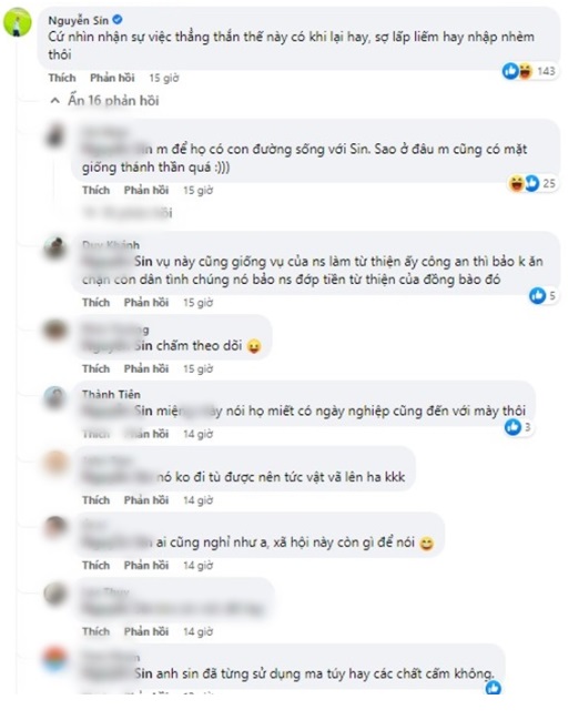 Nguyễn Sin có phát ngôn gây tranh cãi về hành động nhận lỗi của Hồng Đăng. Ảnh internet