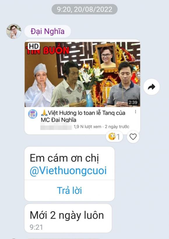 Việt Hương bị đối tượng xấu lợi dụng, 'khổ chủ' bức xúc dằn mặt - Ảnh 1 Việt Hương bị đối tượng xấu lợi dụng, 'khổ chủ' bức xúc dằn mặt - Ảnh 1