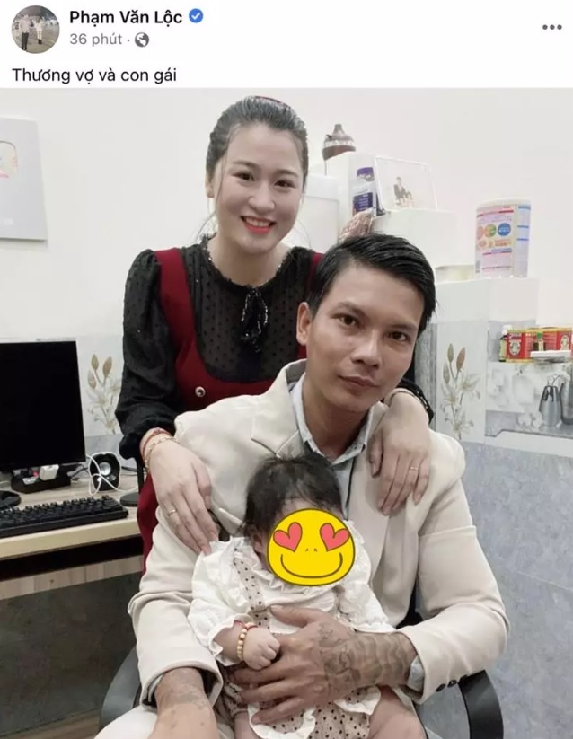 Lộc Fuho đăng ảnh vợ con giữa ồn ào với Đạt Villa. Ảnh internet