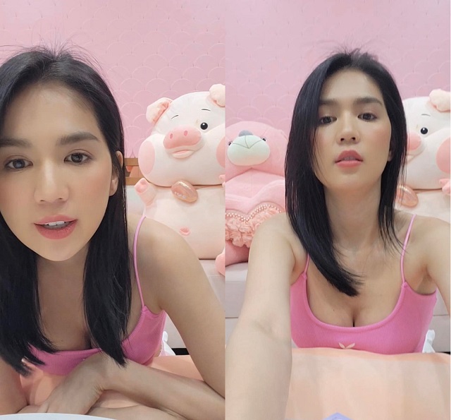 Ngọc Trinh nhận lời khen về nhan sắc trong livestream mới. Ảnh internet Ngọc Trinh nhận lời khen về nhan sắc trong livestream mới. Ảnh internet