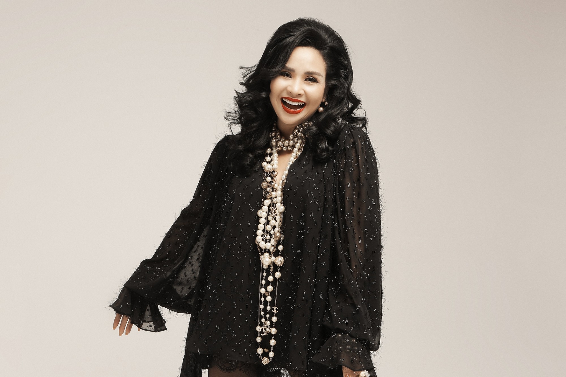 Thanh Lam không áp đặt các con mà luôn tạo không khí thoải mái trong gia đình.