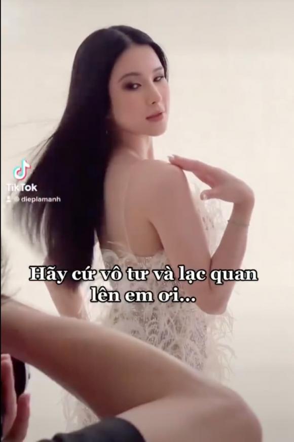 Diệp Lâm Anh mạnh mẽ vượt qua cú sốc ly hôn. Ảnh internet