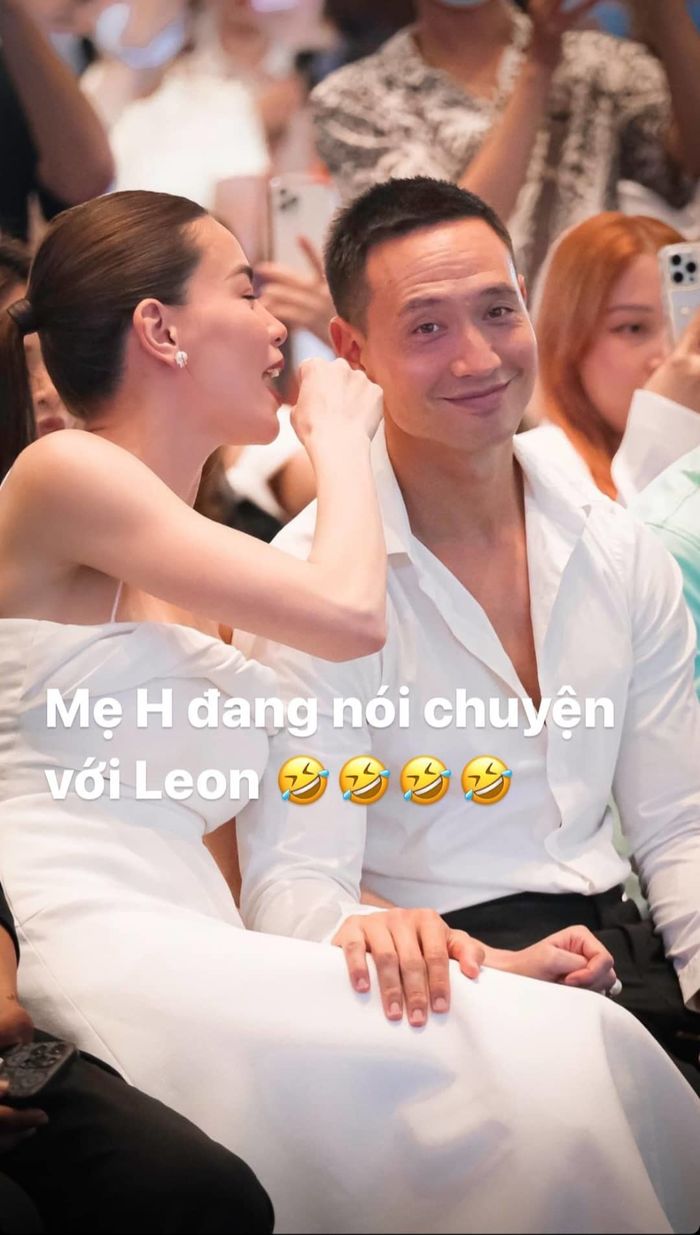 Biểu cảm đáng yêu của Kim Lý khiến cư dân mạng nghĩ đến Leon. Ảnh internet Biểu cảm đáng yêu của Kim Lý khiến cư dân mạng nghĩ đến Leon. Ảnh internet
