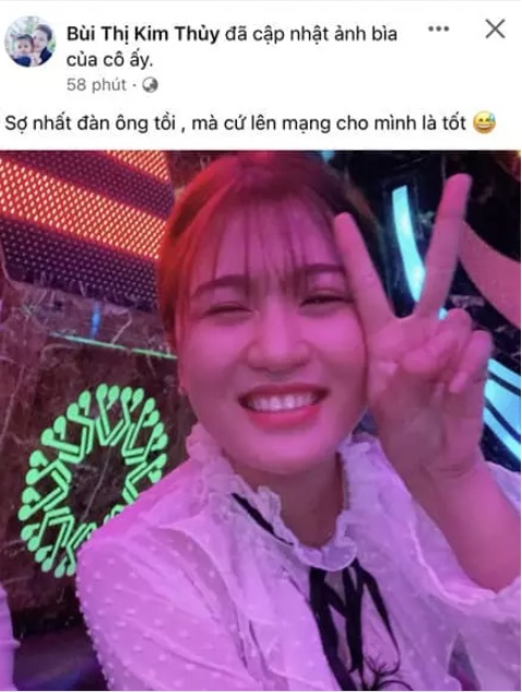 Vợ Lộc Fuho liên tục than thở và có những dòng trạng thái bất ổn. Ảnh internet