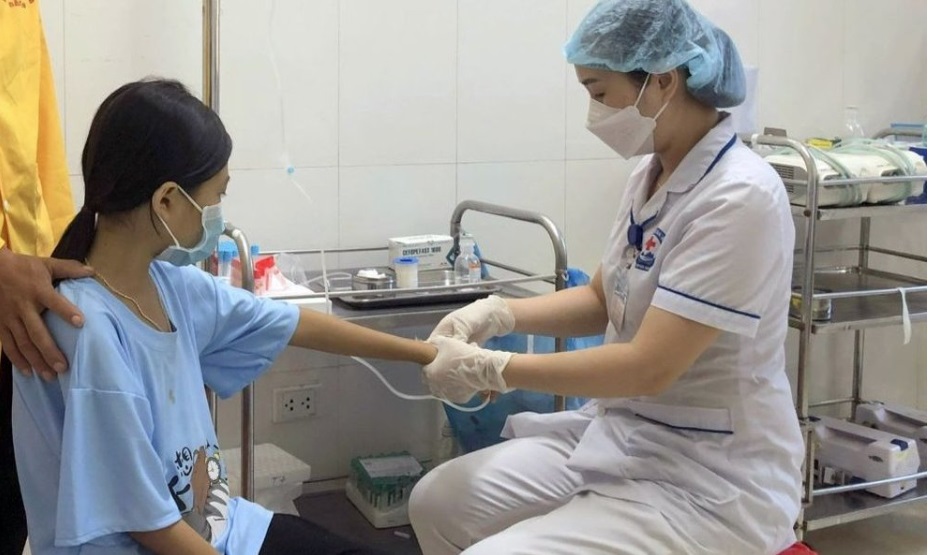 Ổ dịch cúm B khiến 700 em học sinh huyện Chợ Đồn (Bắc Kạn) nhiễm bệnh đã được kiểm soát. Ảnh: Việt Bắc.