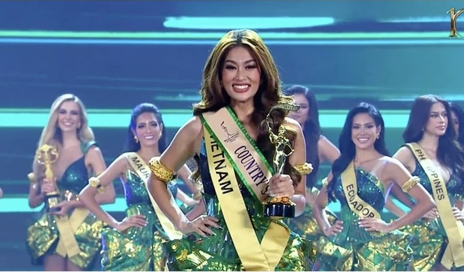 Thiên Ân đã cố gắng hết sức tại MGI 2022. Ảnh internet