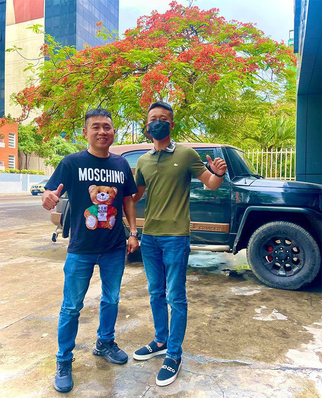 Quang Linh Volg chụp tại Việt Nam nhưng không phải thời điểm hiện tại. Ảnh internet