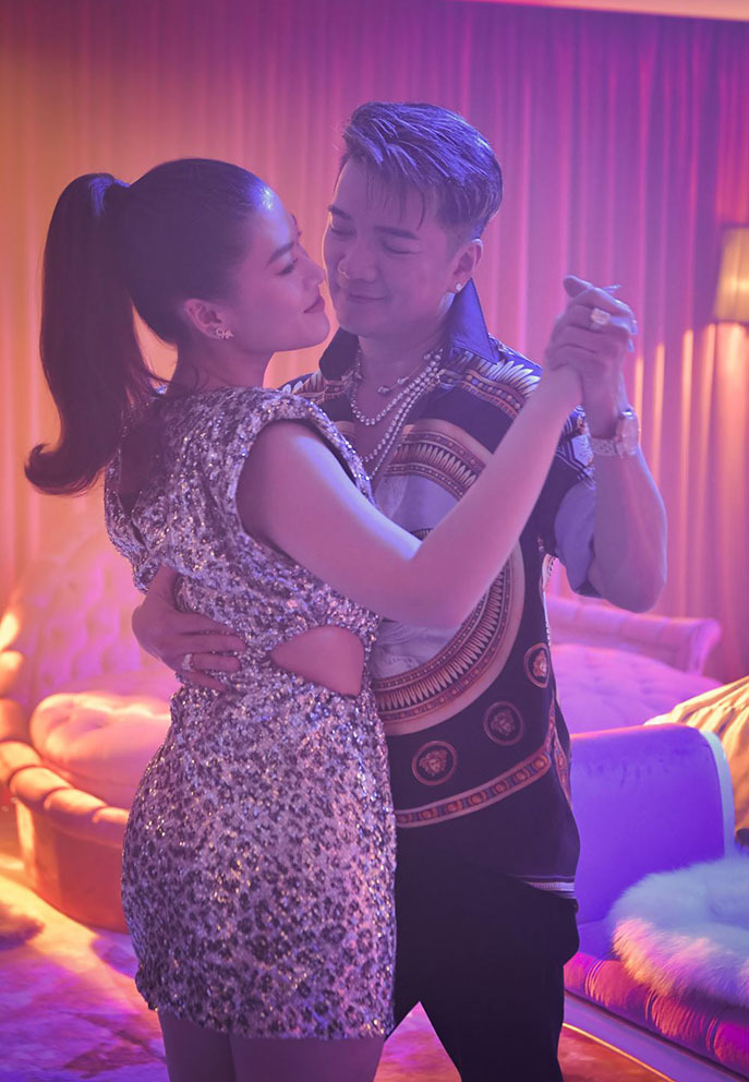 Ngọc Thanh Tâm có mối quan hệ thân thiết với Đàm Vĩnh Hưng. Ảnh internet