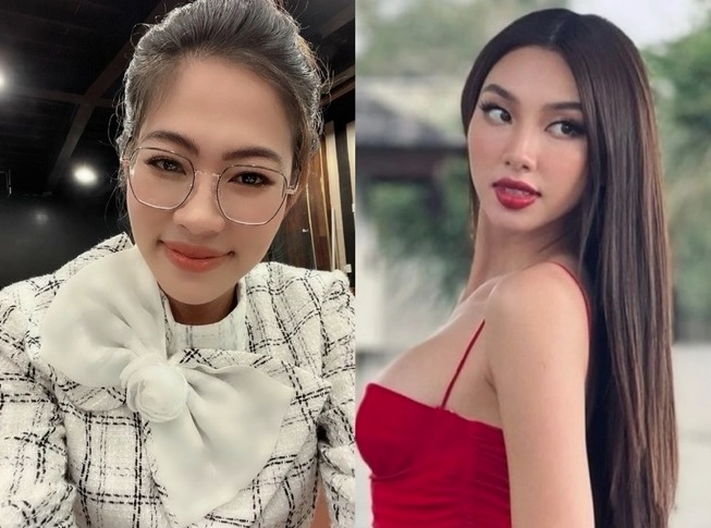 Hoa hậu Thùy Tiên bị chị gái Đặng Thu Thảo tố quỵt tiền. Ảnh internet