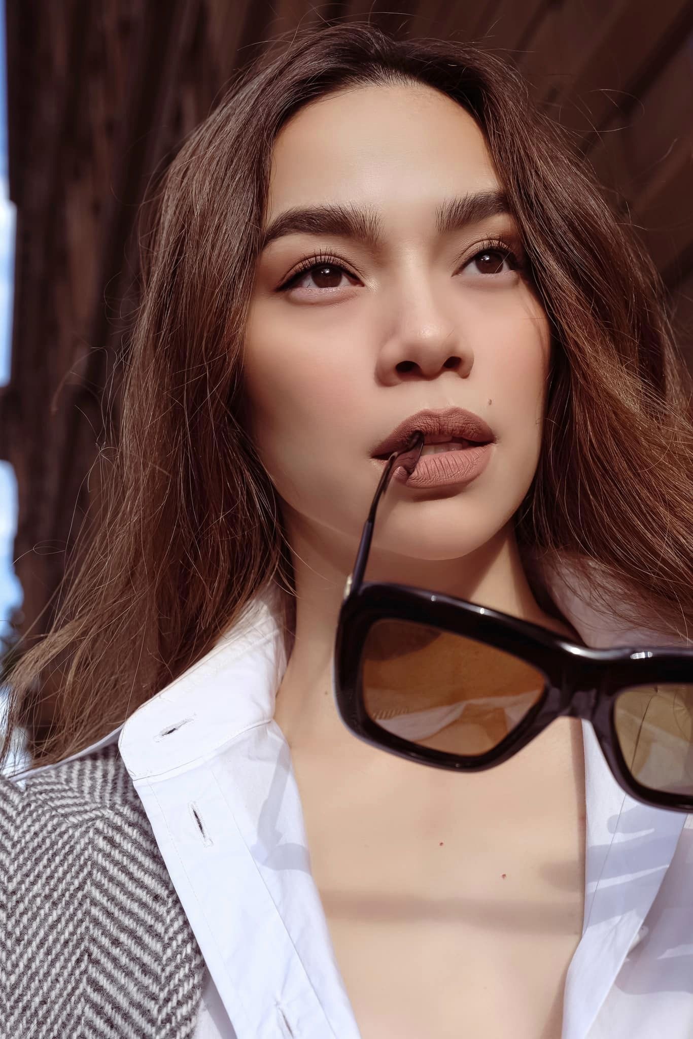 Nhan sắc xinh đẹp mặn mà của Hồ Ngọc Hà nhận cơm mưa lời khen của cư dân mạng. Ảnh internet