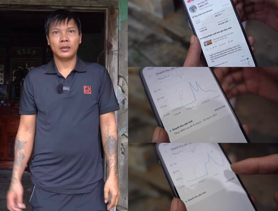 Hậu ồn ào, Lộc Fuho nói về 4 tháng tồi tệ với mức thu nhập thấp chưa từng thấy. Ảnh internet