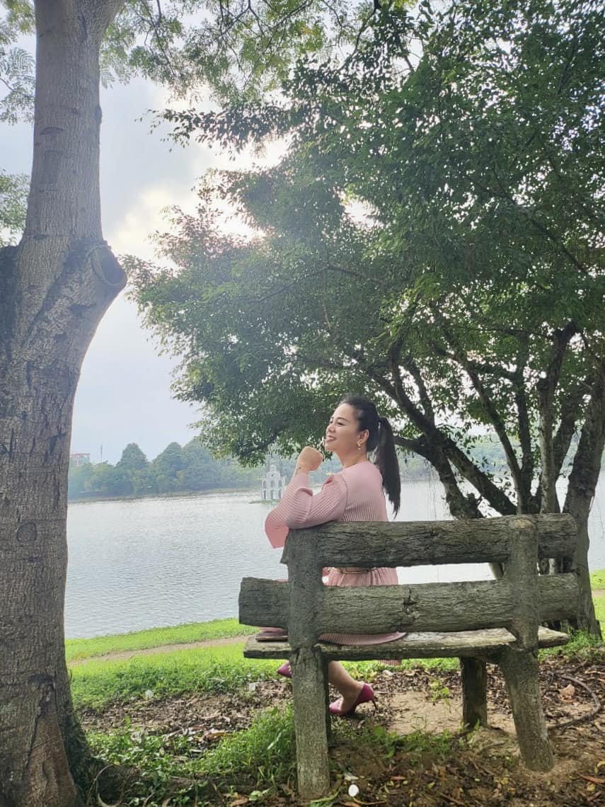 Sau thời gian căng thẳng, vợ Shark Bình đã lấy lại tâm lý và bản lĩnh. Ảnh internet