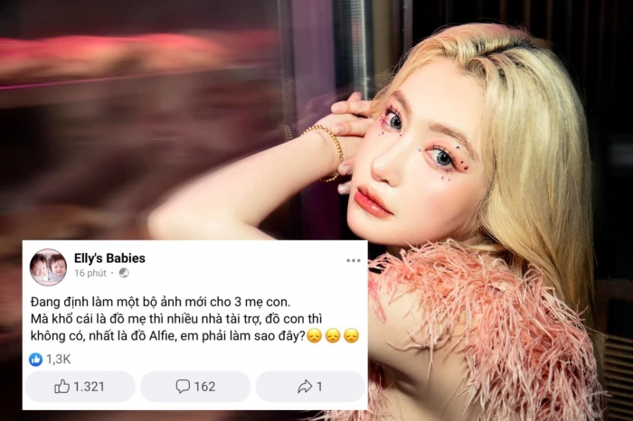 Elly Trần khẳng định mình không phải là người đăng dòng trạng thái này. Ảnh internet Elly Trần khẳng định mình không phải là người đăng dòng trạng thái này. Ảnh internet