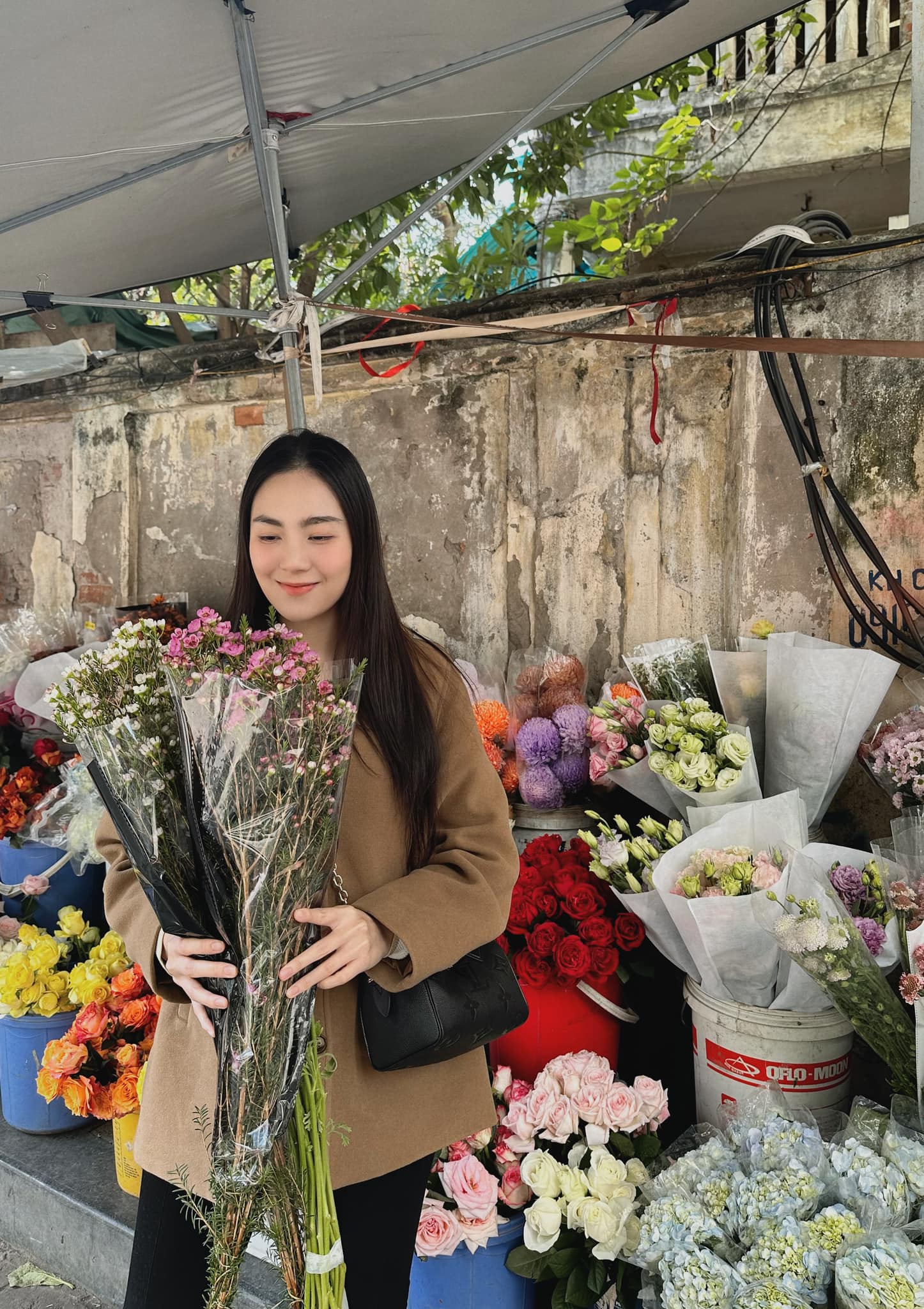 Nhan sắc đời thường rạng rỡ của MC Mai Ngọc. Ảnh internet