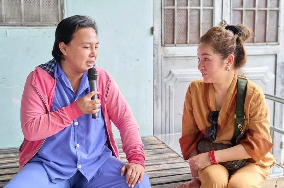 Thúy Nga đau lòng trước hoàn cảnh éo le của chị gái Vĩnh Thuyên Kim. Ảnh internet Thúy Nga đau lòng trước hoàn cảnh éo le của chị gái Vĩnh Thuyên Kim. Ảnh internet