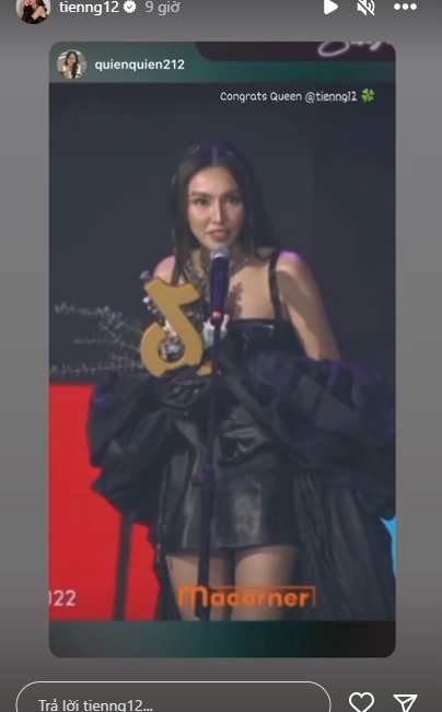 Do lỗi tranh điểm và góc máy khiến Hoa hậu Thùy Tiên già chát trong sự kiện. Ảnh internet