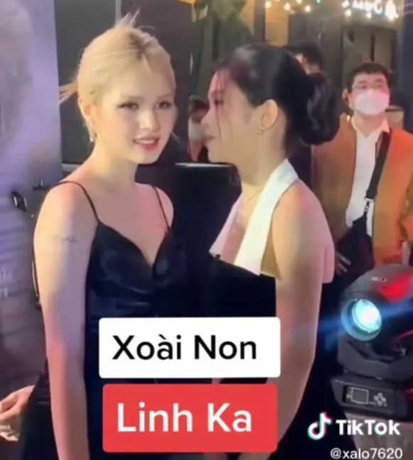Xoài Non, Linh Ka đẹp bất phân thắng bại. Ảnh internet Xoài Non, Linh Ka đẹp bất phân thắng bại. Ảnh internet