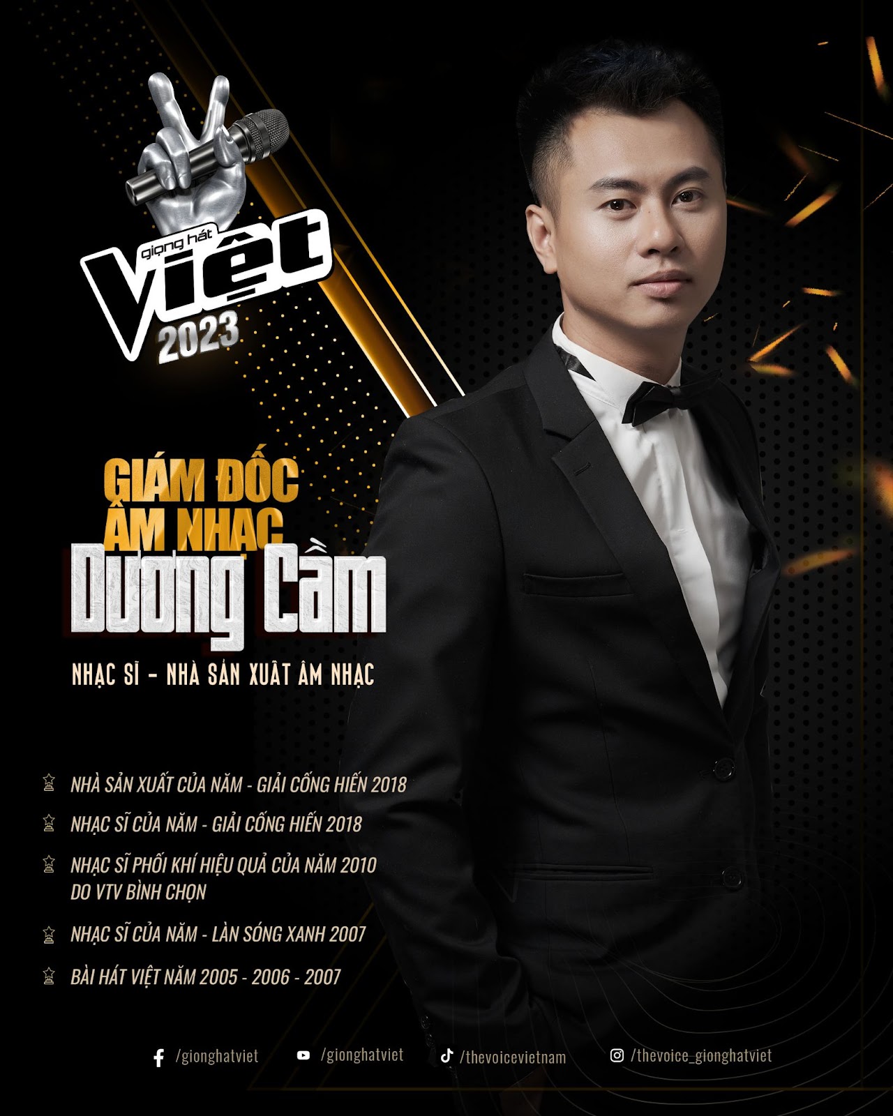 Hồ Hoài Anh mất vị trí giám đốc The Voice, thay vào đó nhạc sĩ Dương Cầm sẽ đảm nhận vai trò này. Ảnh internet
