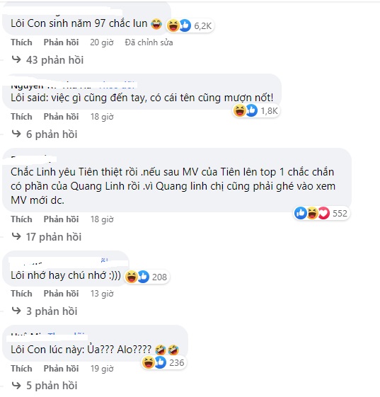 Quang Linh Vlog lập tức bị cư dân mạng bóc mẽ chuyện nhớ Thùy Tiên nhưng lại không dám nói ra. Ảnh internet