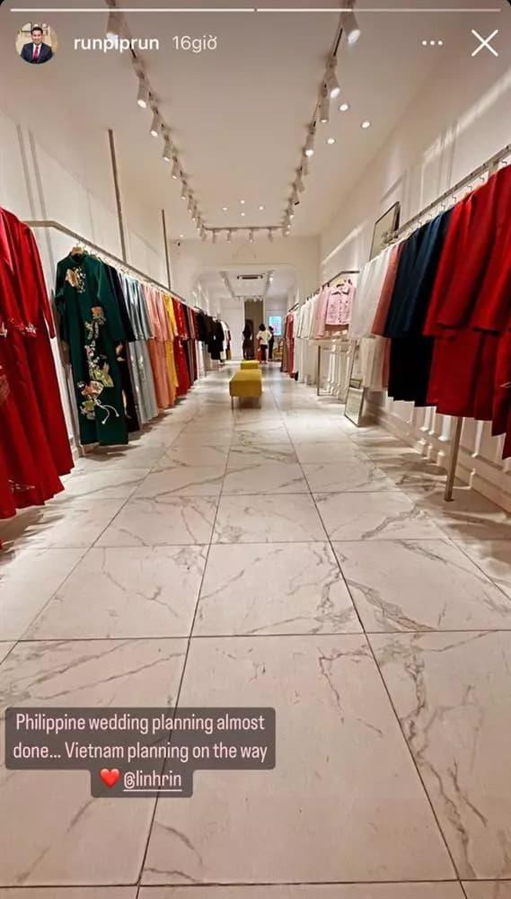 Em chồng Hà Tăng tiết lộ về đám cưới hoành tráng với Linh Rin. Ảnh internet