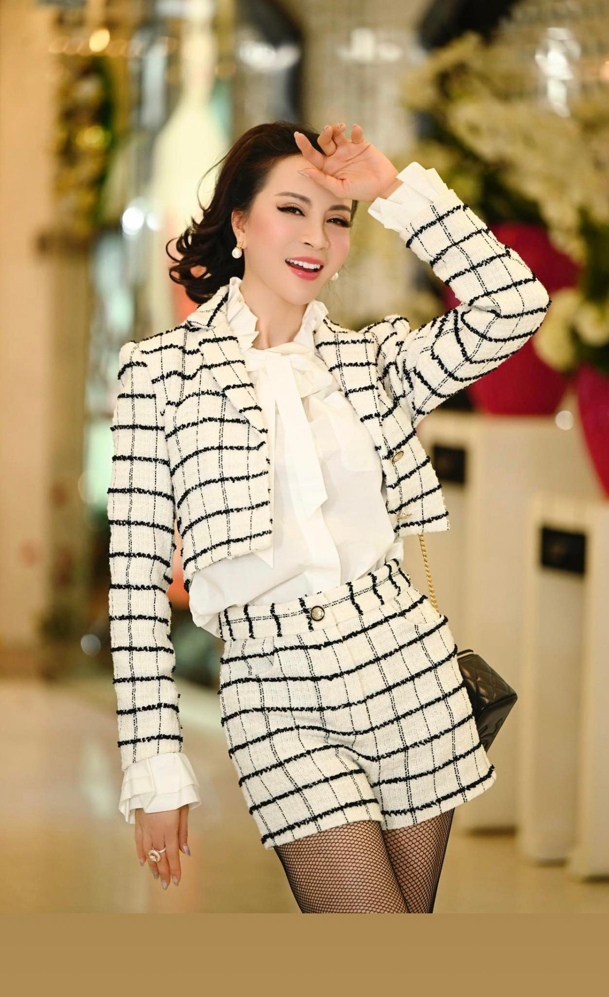 'Nữ hoàng ảnh lịch' - MC Thanh Mai khoe nhan sắc 'lão hóa ngược'. Ảnh internet