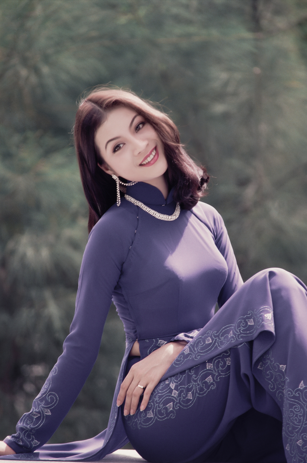 Vẻ đẹp thanh xuân rực rỡ của MC Thanh Mai. Ảnh internet