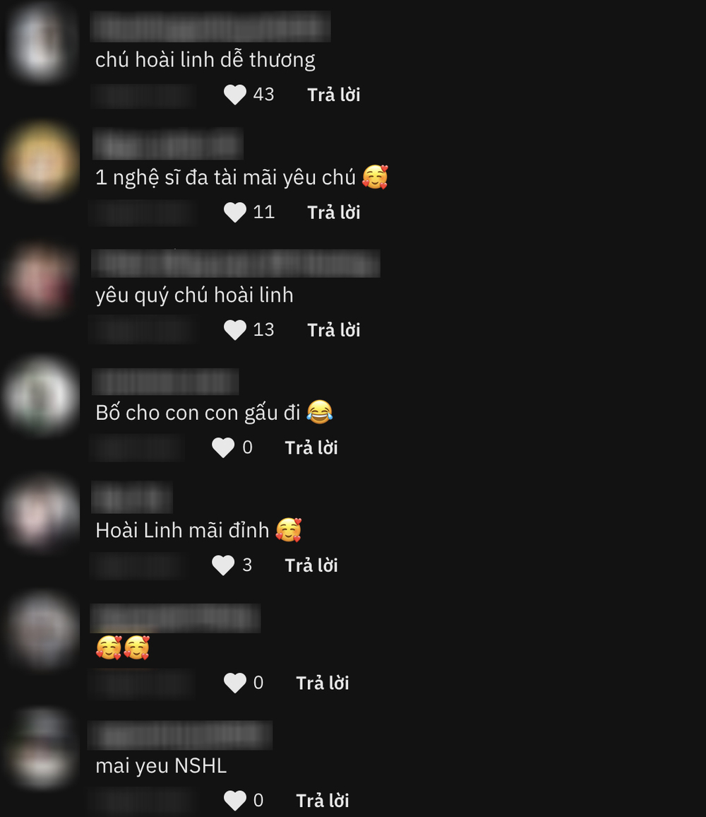 Cư dân mạng dành nhiều lời khen cho hành động của Hoài Linh. Ảnh internet