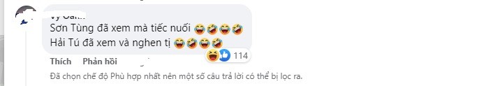 Thậm chí có người còn tag Sơn Tùng vào dưới bộ ảnh của Thiều Bảo Trâm. Ảnh internet Thậm chí có người còn tag Sơn Tùng vào dưới bộ ảnh của Thiều Bảo Trâm. Ảnh internet