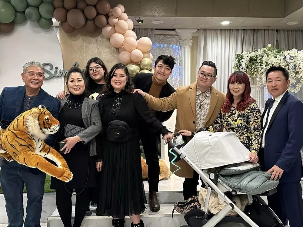 Con trai NSND Hồng Vân sở hữu chiều cao nổi trội trên 1m80. Ảnh internet