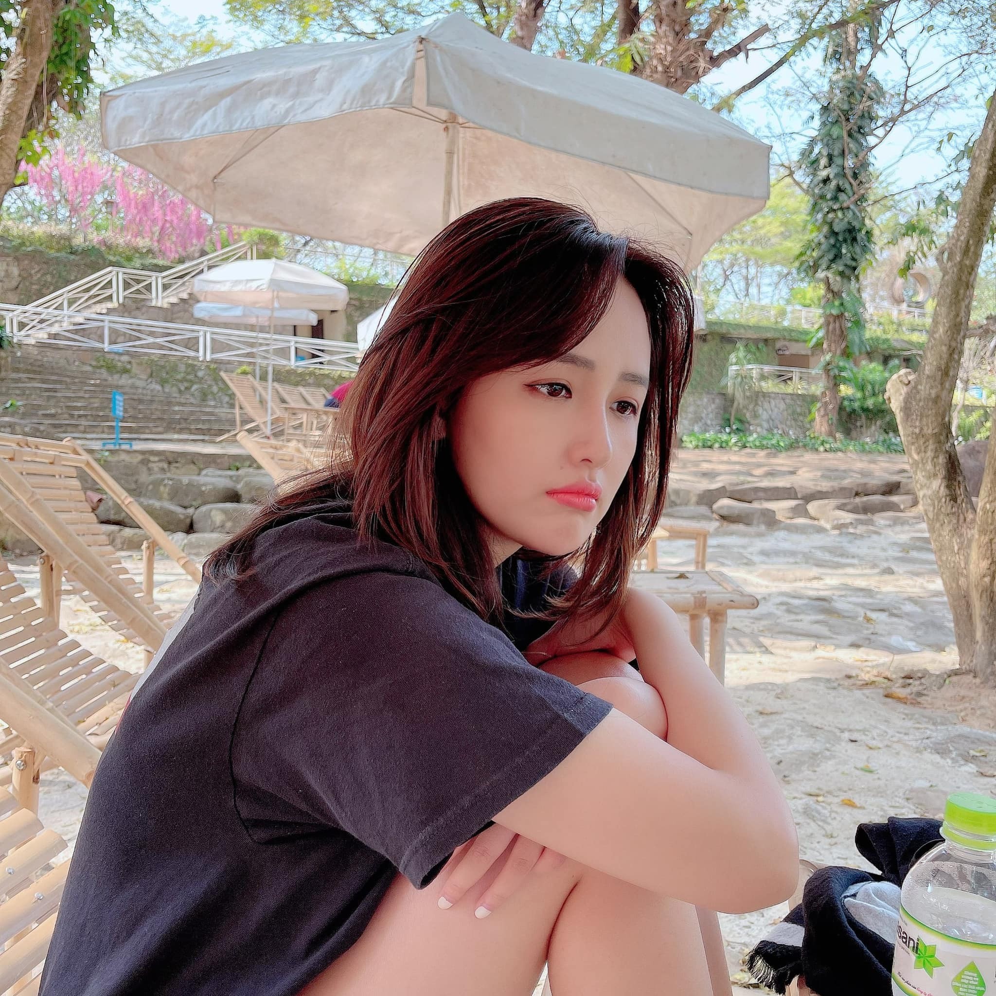 Mai Phương Thúy đời thường vẫn rất xinh đẹp. Ảnh internet