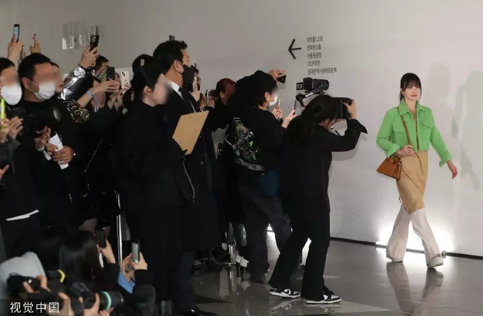 Thần thái ngời ngời của Song Hye Kyo tại sự kiện. Ảnh internet