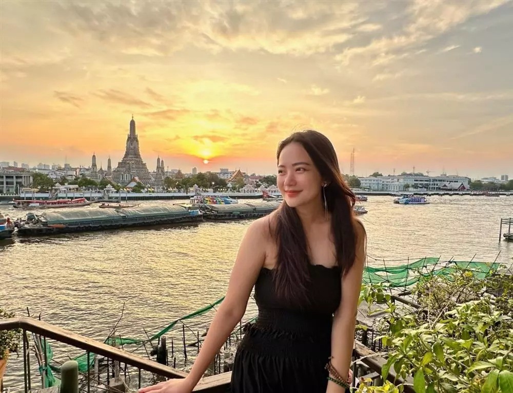 Nhan sắc xinh đẹp của Phan Như Thảo hậu lấy lại phong độ. Ảnh internet