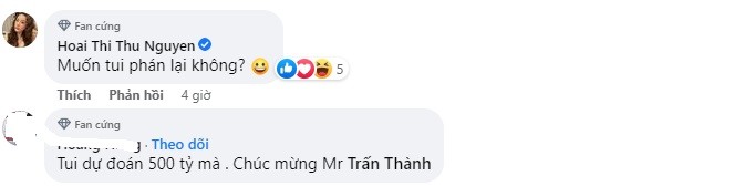 Cư dân mạng tin Trấn Thành sẽ hiện thực hóa giấc mơ 500 tỷ. Ảnh internet Cư dân mạng tin Trấn Thành sẽ hiện thực hóa giấc mơ 500 tỷ. Ảnh internet