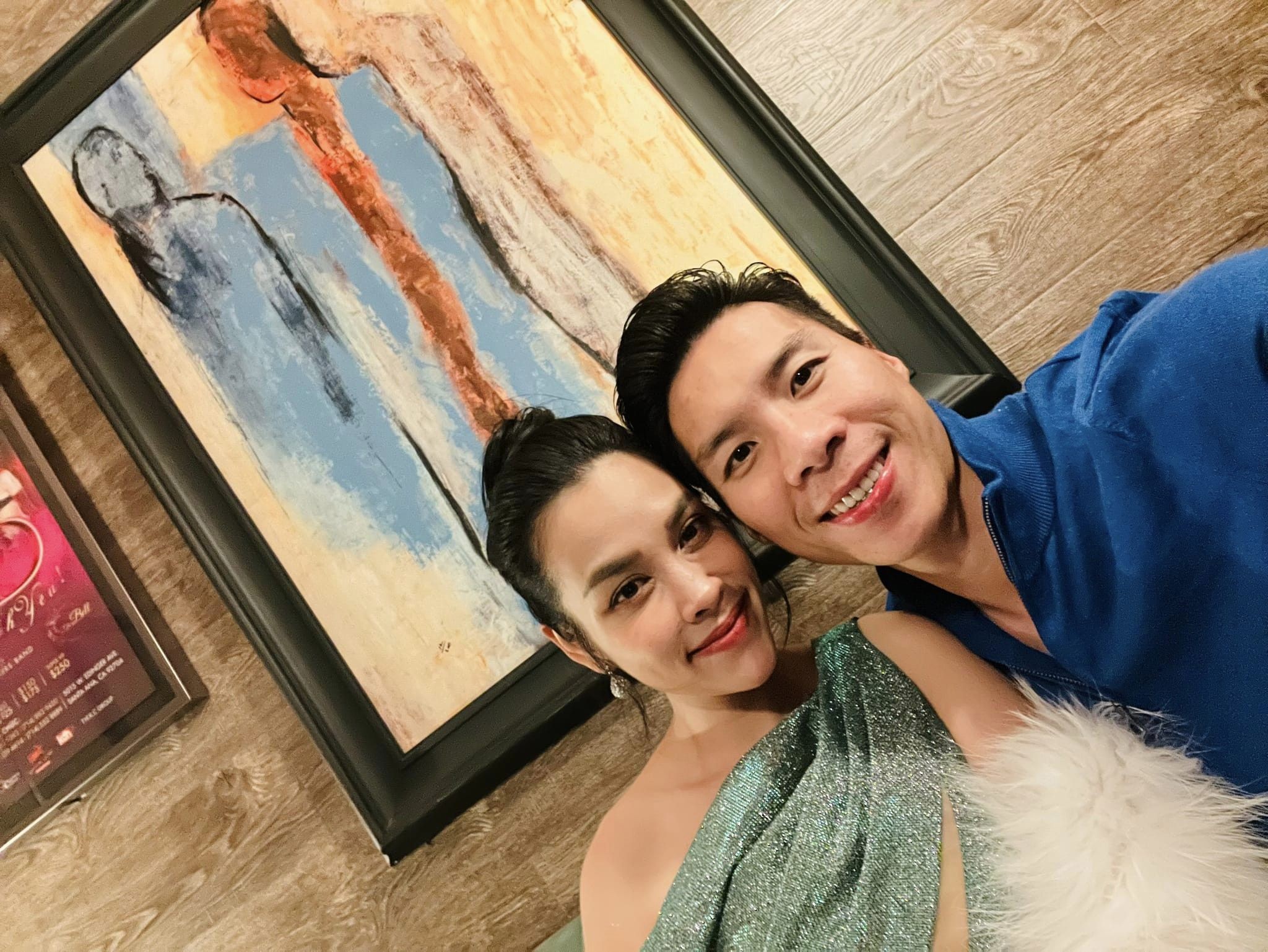 Quốc Nghiệp chính là người 'gánh' giúp Ngọc Mai trước mọi thị phi để nữ ca sĩ tự tin tái xuất. Ảnh internet