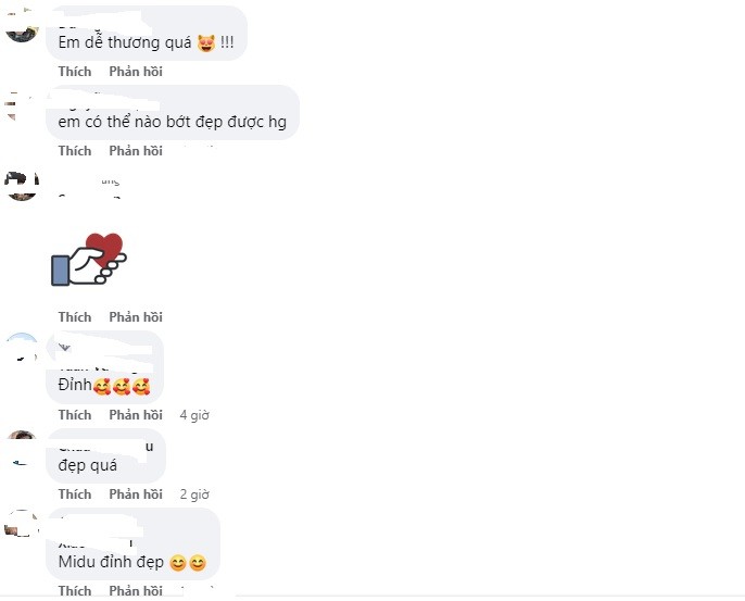 Cư dân mạng xuýt xoa trước nhan sắc của Midu. Ảnh internet