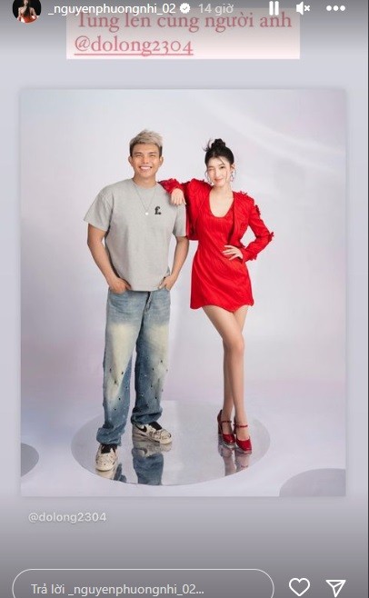 NTK Đỗ Long dành nhiều ưu ái cho Á hậu Phương Nhi. Ảnh internet