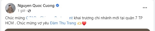 Đàm Thu Trang công khai chào đón 'đứa con' thứ 5, phản ứng của Cường đô la mới bất ngờ 2