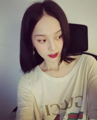 Nhan sắc hiện tại của Hạ Vi không khác nhiều so với thời hẹn hò Cường đô la. Ảnh FBNV