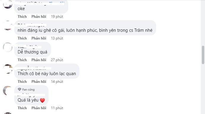 Cư dân mạng xuýt xoa trước nhan sắc như búp bê của Thiều Bảo Trâm. Ảnh chụp màn hình Cư dân mạng xuýt xoa trước nhan sắc như búp bê của Thiều Bảo Trâm. Ảnh chụp màn hình