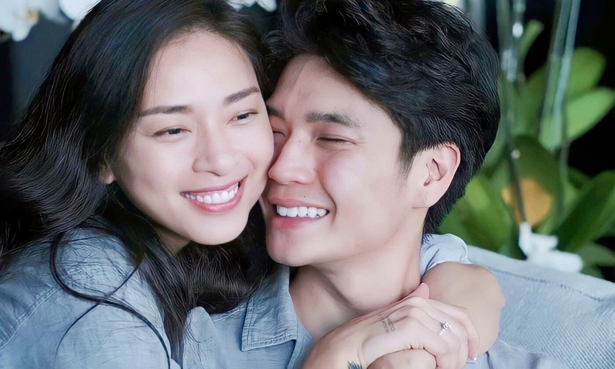 Ngô Thanh Vân được chồng trẻ hết mực cưng chiều. Ảnh FBNV