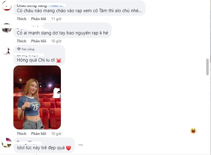 Cư dân mạng xôn xao trước hình ảnh của Mỹ Tâm. Ảnh chụp màn hình Cư dân mạng xôn xao trước hình ảnh của Mỹ Tâm. Ảnh chụp màn hình