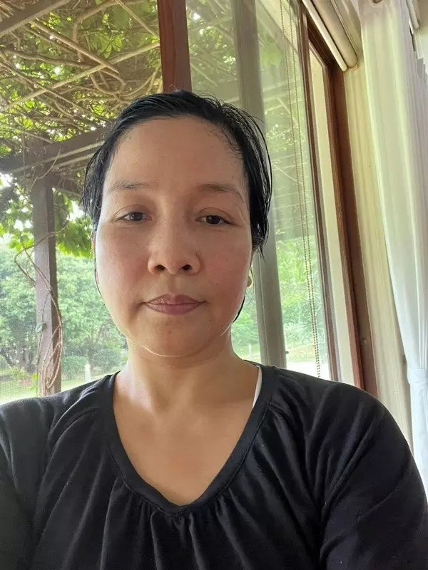 Diva Mỹ Linh không ngại khoe mặt mộc. Ảnh FBNV Diva Mỹ Linh không ngại khoe mặt mộc. Ảnh FBNV