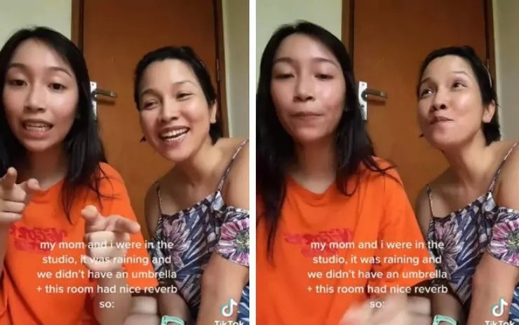 Diva Mỹ Linh bên người con gái tài giỏi. Ảnh internet Diva Mỹ Linh bên người con gái tài giỏi. Ảnh internet
