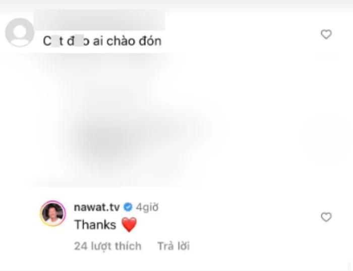 Ông Nawat đáp trả khôn ngoan khi bị một cư dân mạng người Việt bình luận khiếm nhã 2 Ông Nawat đáp trả khôn ngoan khi bị một cư dân mạng người Việt bình luận khiếm nhã 2