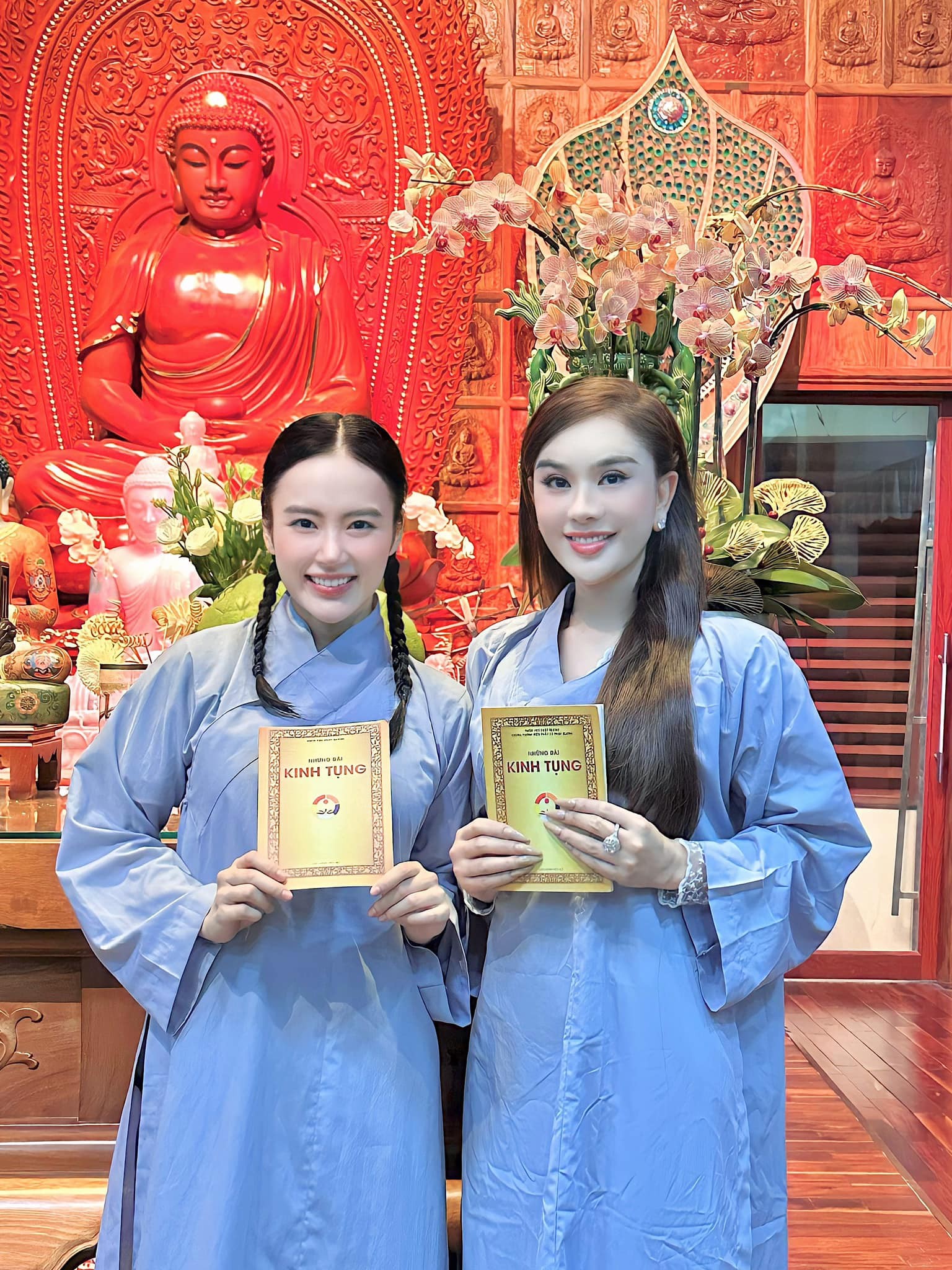 Lâm Khánh Chi lên chùa đi tu tập hậu ồn ào, nhan sắc mới là tâm điểm 2 Lâm Khánh Chi lên chùa đi tu tập hậu ồn ào, nhan sắc mới là tâm điểm 2