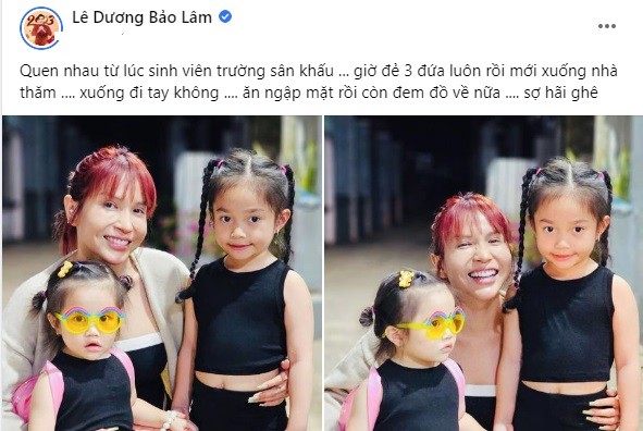 Lê Dương Bảo Lâm bóc phốt Khả Như ham ăn, ki bo khi đến thăm nhà. Ảnh chụp màn hình Lê Dương Bảo Lâm bóc phốt Khả Như ham ăn, ki bo khi đến thăm nhà. Ảnh chụp màn hình
